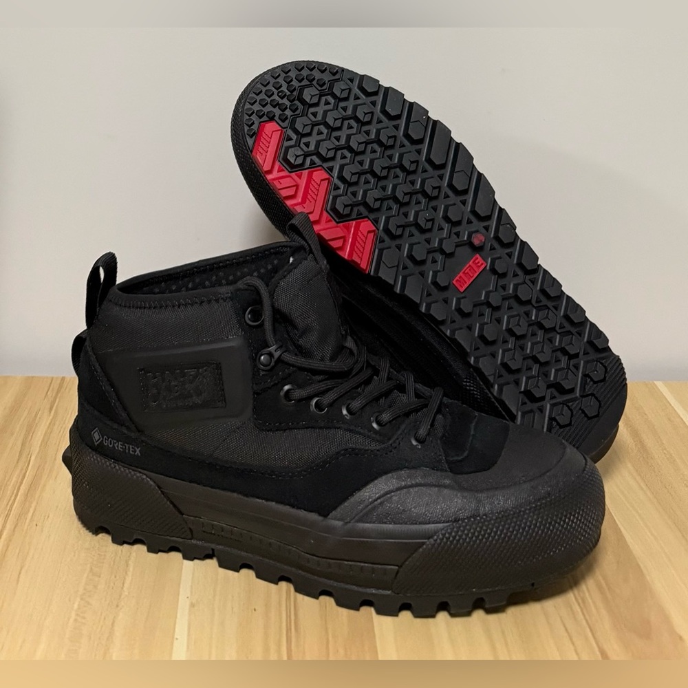 Vans Half Cab‎ Gore-Tex MTE  Black Waterproof Mens Size 7.5 Womens Size 9